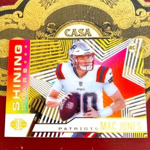 Shining stars mac jones card